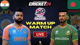 T20 World Cup 2024 India vs Bangladesh Warm Up Match - Cricket 24 Live - RtxVivek screenshot 2