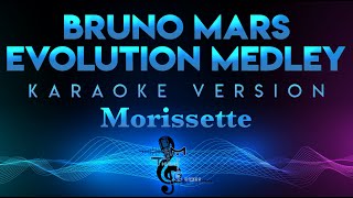 Morissette - Bruno Mars Evolution Medley KARAOKE