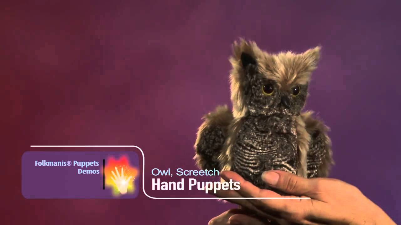 Screech Owl Puppet SKU# 866251 Magic Cabin