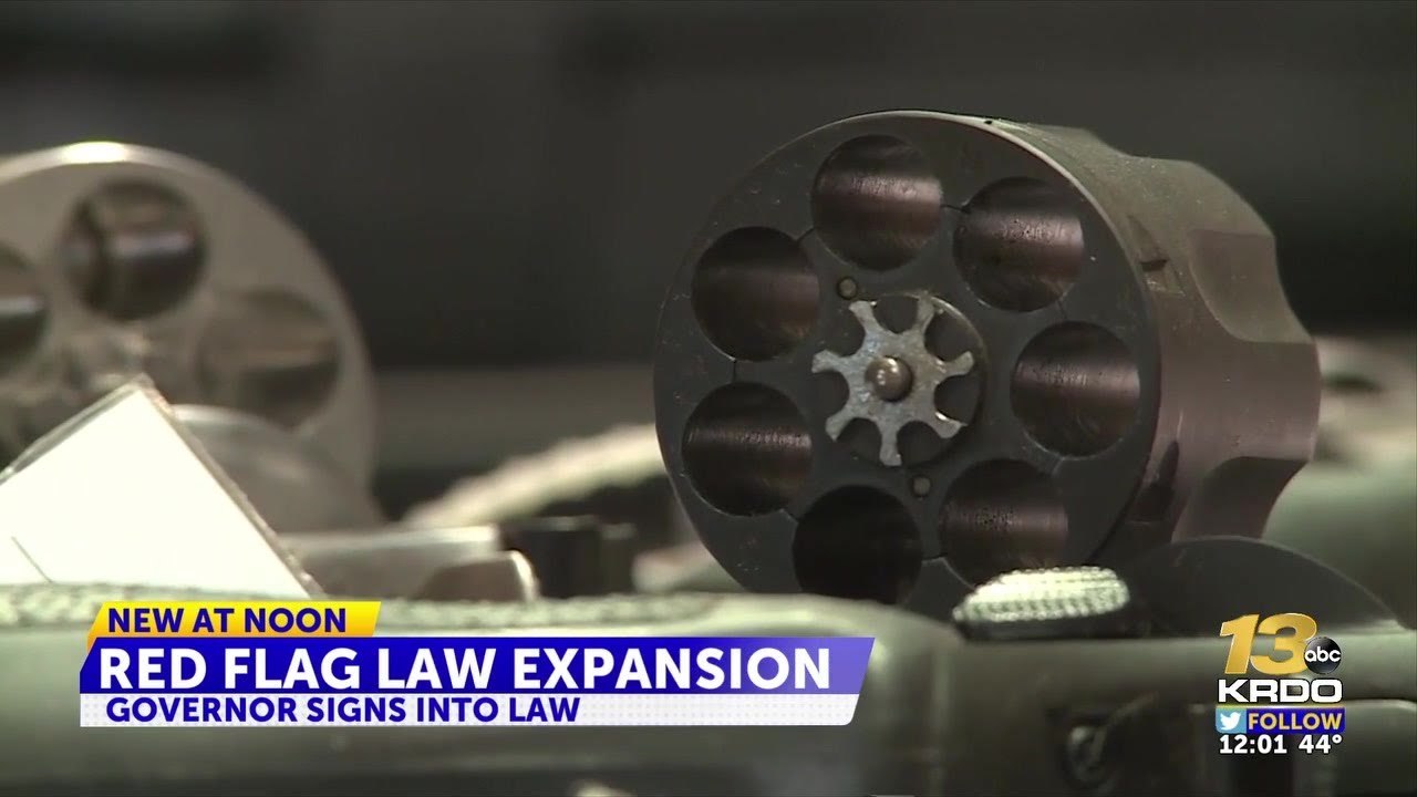 Governor Polis signs Red Flag law expansion into law - YouTube