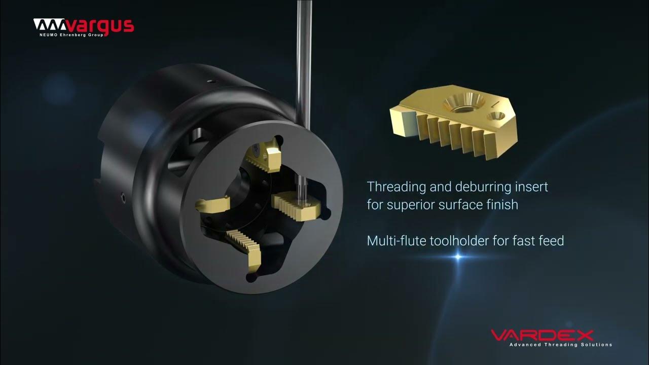 VARGUS Bell Shape System for External Thread Milling YouTube