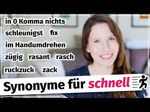 Video: Was ist ein Synonym für nicht überraschend?