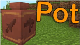 How to Craft a Decorated Pot // Minecraft 1.20