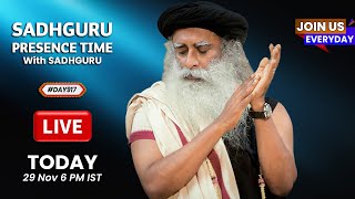 Download Lagu 🔴LIVE | Sadhguru Presence Time | SADHGURU 2025 | Isha Yoga Center | 6 PM | 29 Nov | #Day917 MP3