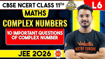 Complex Number Class 11 Math Most Important Questions