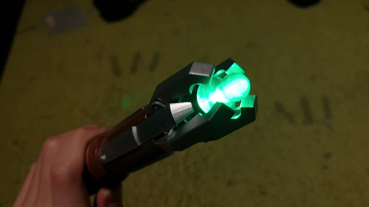 Doctor Who 11/12th Doctors Sonic Screwdriver Toy MODES - YouTube