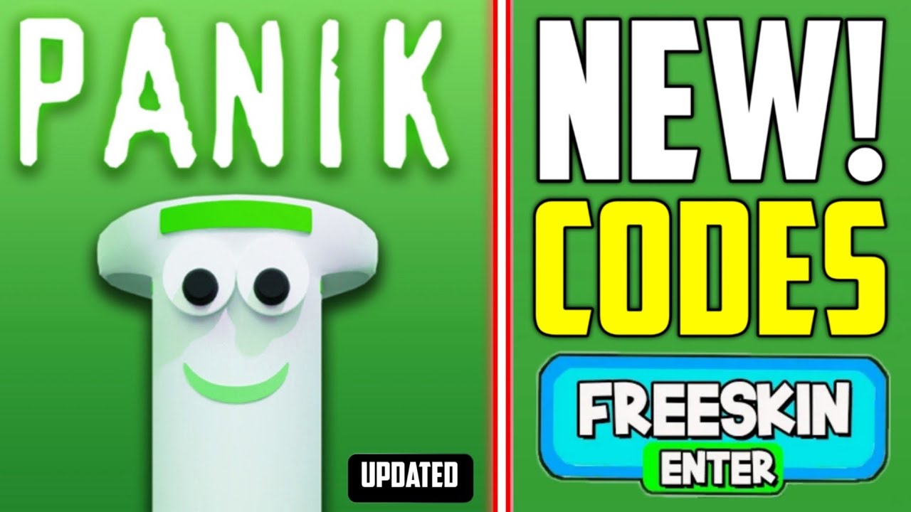 Roblox Panik Codes (November 2023)