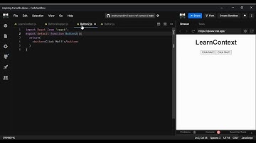 React Tutorial 48 - Working with the React Context API