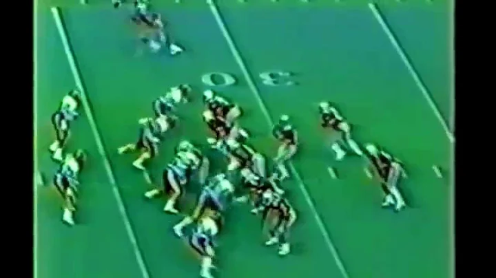 Keith Byars shoeless 67 Yard Touchdown Run vs Illinois 1984