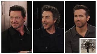 Deadpool & Wolverine Cast Interview - Hugh Jackman, Ryan Reynolds and Shawn Levy