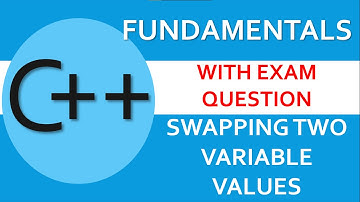 C++ Exam Question Explained - SWAPPING TWO VALUES (int, float, double)