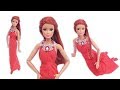 Como Fazer Vestido de Festa com Max Colar para Barbie e outras Bonecas #clubedabarbie