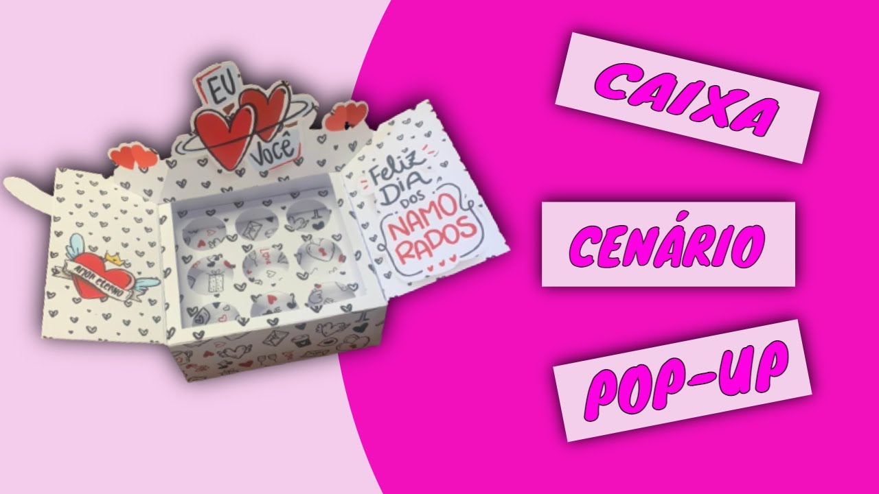 Caixa Cenário Pop-Up