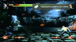 Mortal Kombat 9 - Noob Saibot & Jade Classic MK2 Costume Ladder Playthrough Part 1 (Request)