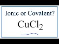 Ionic Compounds and Copper Chemistry