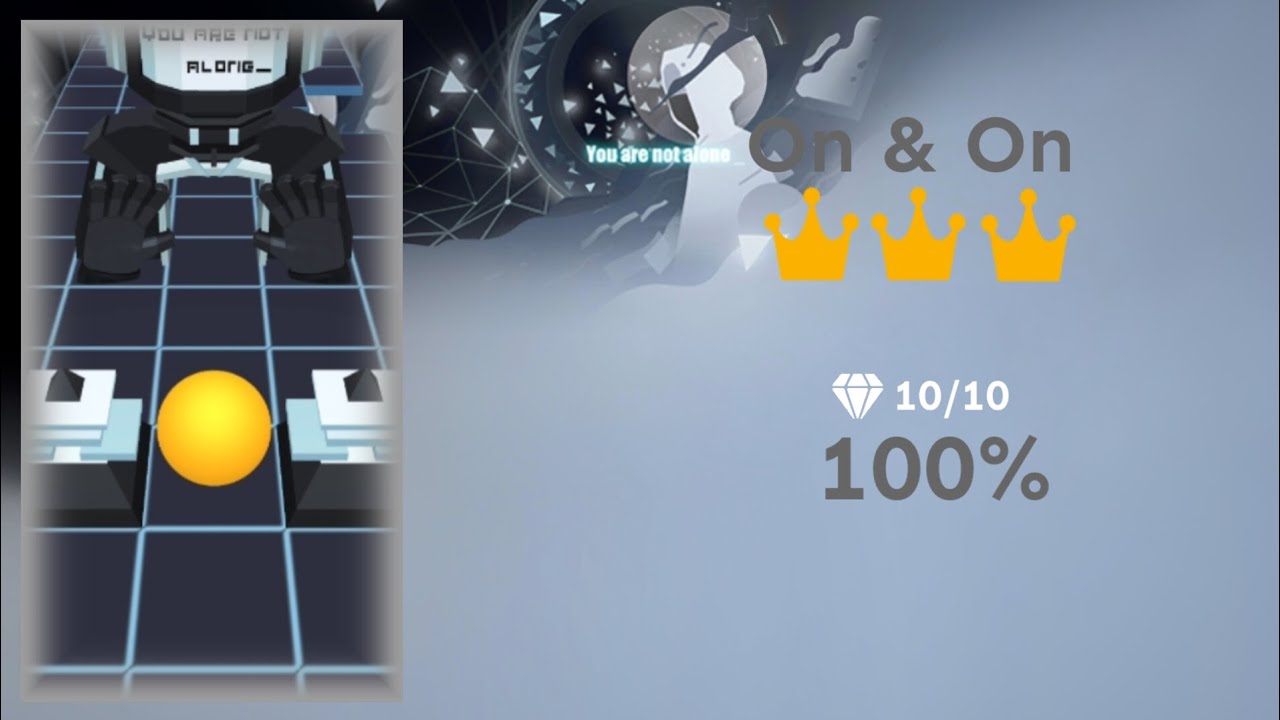 Rolling Sky Edit - On & On ★★★ #3 | Prider