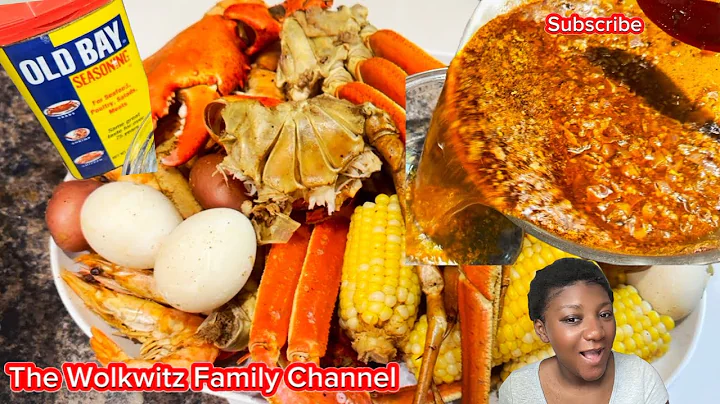 How to Make Seafood Boil Recipe || Cajun Spicy Garlic butter Sauce Seafood Boil With OldBay 🦞🥚🦐🦀