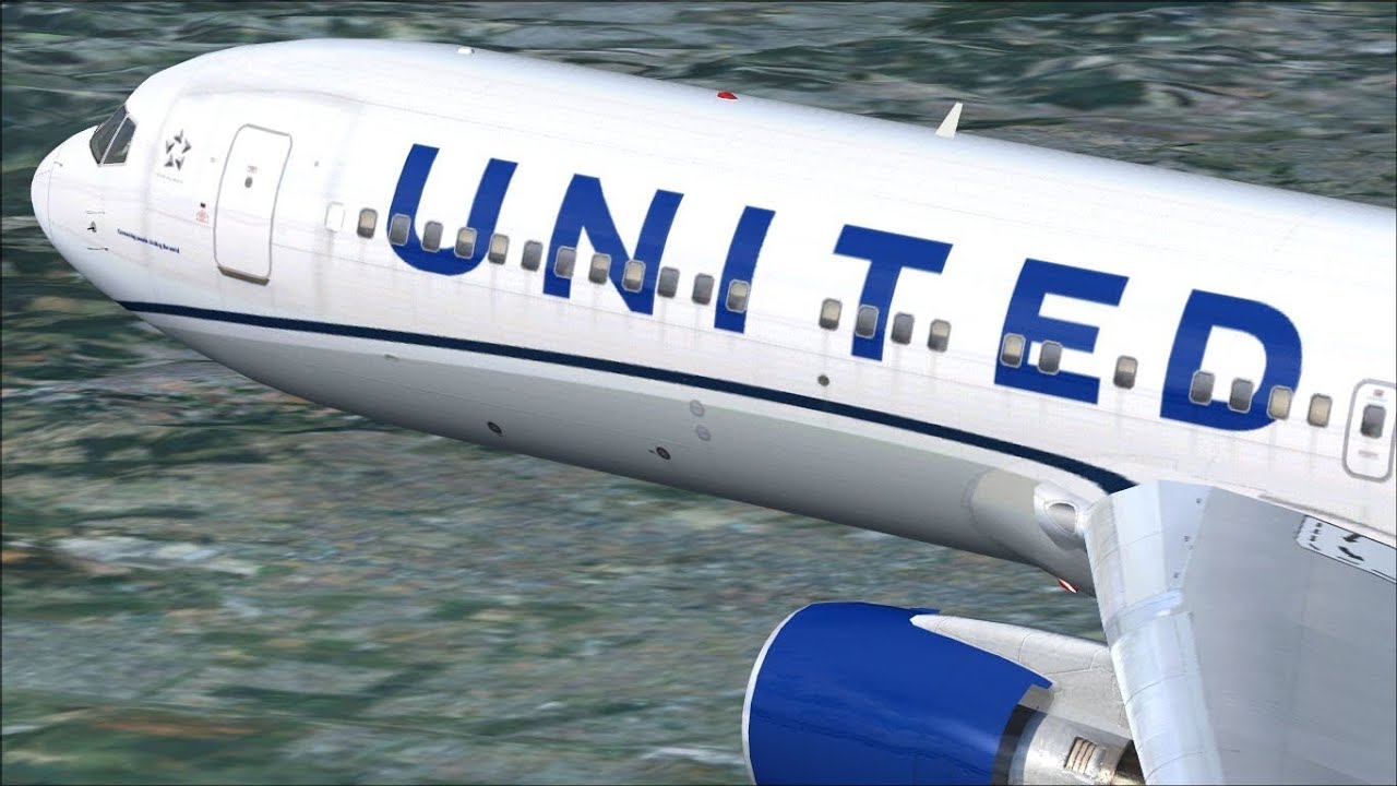 [FSX] Boeing 767-300ER United Airlines | Rio de Janeiro (GIG) - Houston (IAH)
