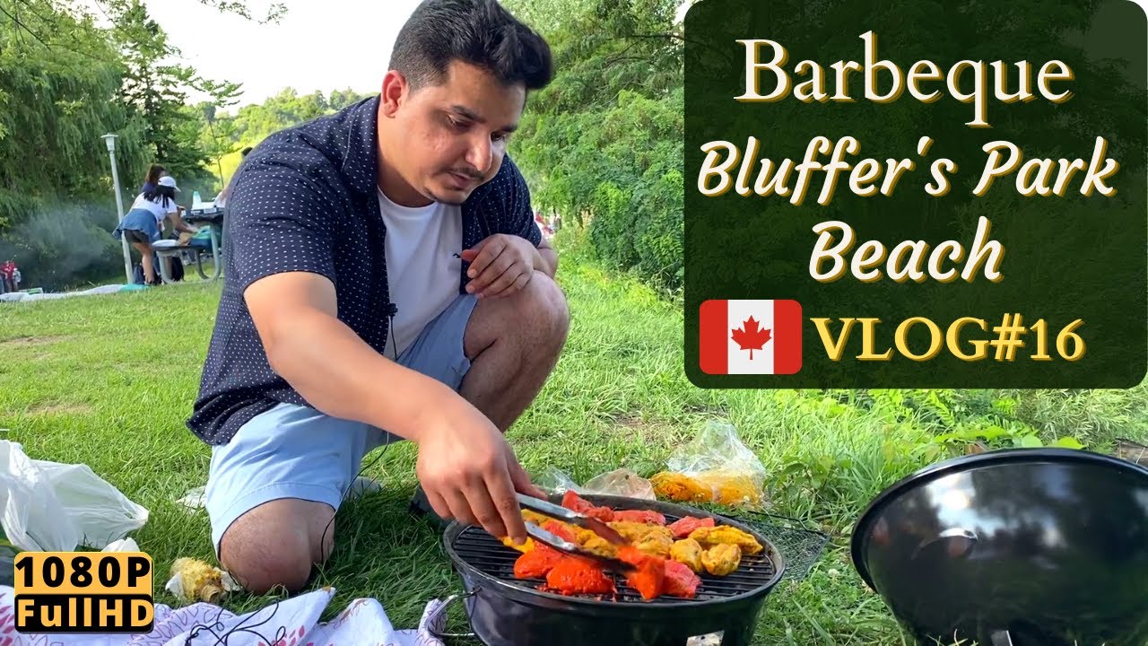 Bluffer's Park Beach BBQ TorontoScarborough Canada Vlog 16