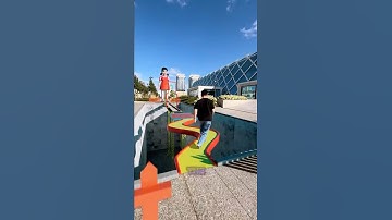 Running the Most Dangerous Squid Game Challenge  #squidgame #squidgamchallenge #funny #vfx #netflix