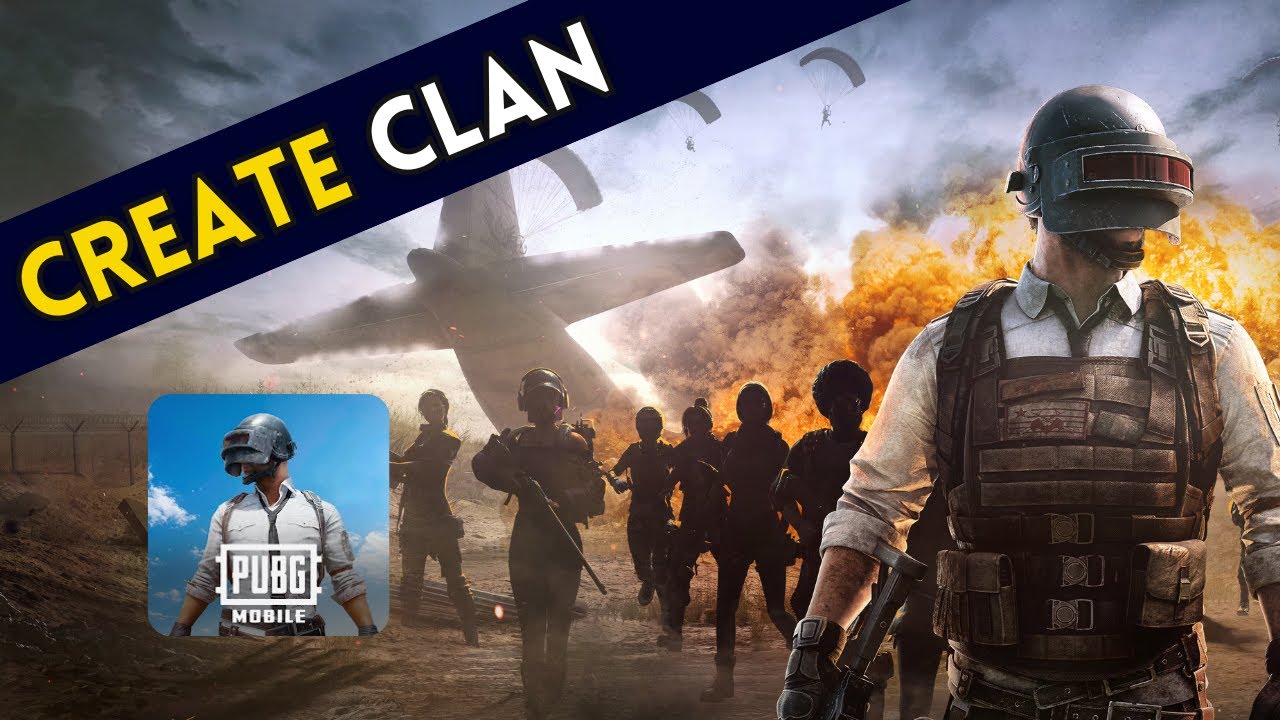 Как создать клан в PUBG Mobile 2025?