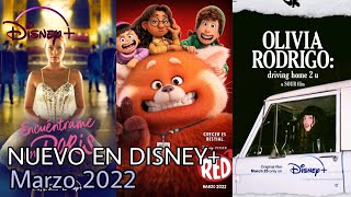 Estrenos de Marzo 2022 | premieres of March 2022 | Disney+