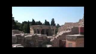 Greece. Crete. Palace Knossos. Греция. Крит. Кносский дворец.(My video. 5'2008., 2012-03-21T07:12:30.000Z)