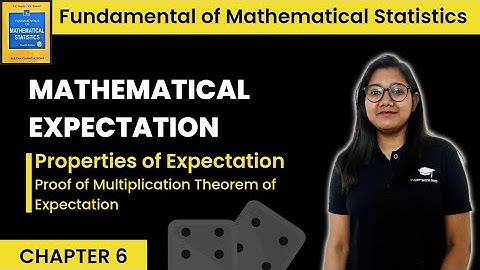 Proof of Multiplication Theorem of Expectation | Graduation Course | FMS | Statistics #statistics