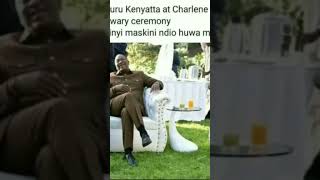 uhuru kenyatta attended Charlene Rutos koito