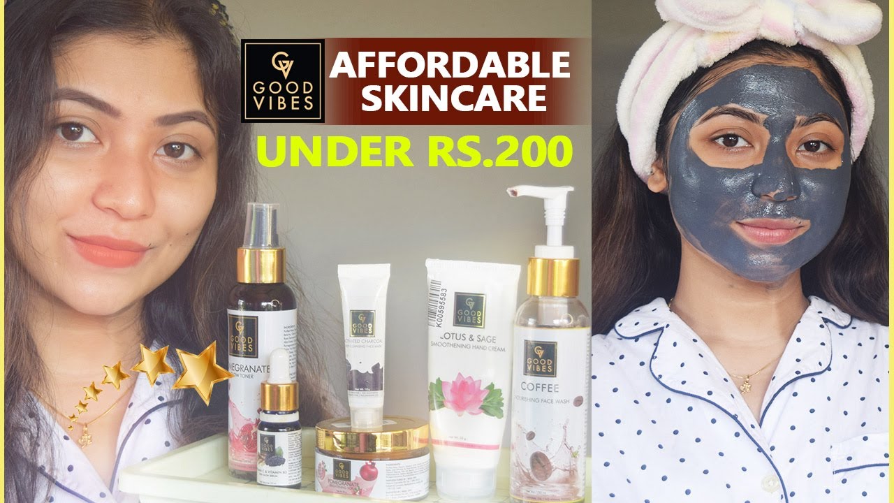 GOOD VIBES SKINCARE| Summer Skincare Using All Affordable Good Vibes Products