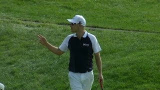 Ben Crane Rolls In A 24-Foot Birdie Putt On No. 16 At Travelers