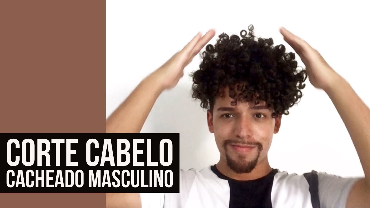 CORTE CABELO CACHEADO MASCULINO | Caio Leonardo