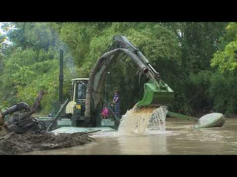 Dragado Laguna de Sonso - Cuento Verde del 25 de mayo del 2022