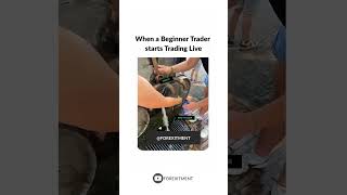 When a Beginner Trader Goes LIVE for the First Time 😂 | Forex Meme | Trading Humour