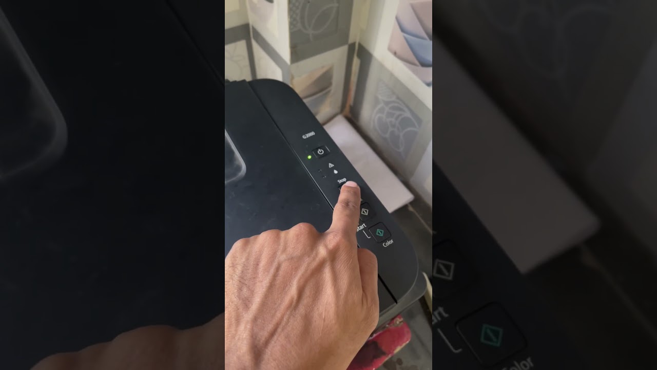 Cannon printer ink reset