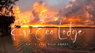 Twilight Magic  Sunset Views From Kri Eco Resort Dive Resort rajadanat scubadiving indonesia