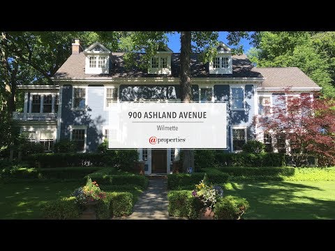 900 Ashland Avenue, Wilmette, IL home video tour