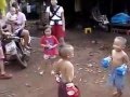 Kids awesome fighting
