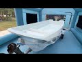 1971 boston whaler 13 restoration  part 9  hull priming  vevor inflatable paint booth