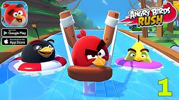 Angry Birds Rush Soft Launch Gameplay walkthrough part 1 (Android/iOS)