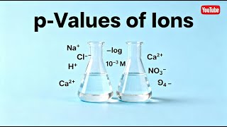 p-Values of Ions in Mixed Electrolyte Solutions | Step-by-Step Analytical Chemistry Tutorial