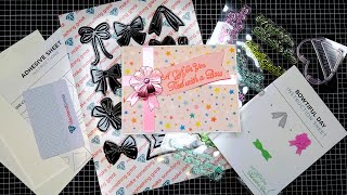 Diamond Press Bowutiful Day Stamps Dies Review Tutorial So Cute Great Addition To Any Project