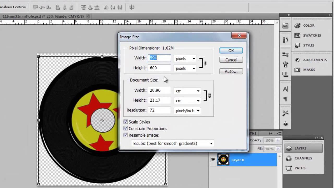 How To Design Cd Label In Photoshop Cs5 Youtube