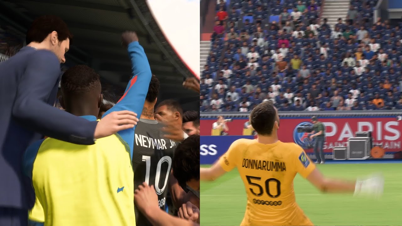 FIFA 22 PS5 Last Minute Goal Celebration (Back to Back Last Minute Goals)