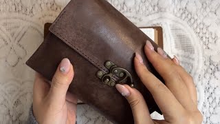 어느하루/패스포트 사이즈에 짧은 다꾸/빈티지 다꾸/vintage journal/asmr