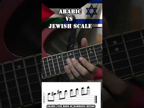 Arabic vs Jewish scale #shorts