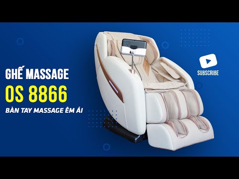 Video GHẾ MASSAGE OSAWA OS - 8866 - SIÊU PHẨM MASSAGE - youtube
