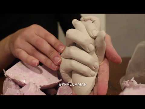 Vídeo: Como Fazer Moldes De Mão