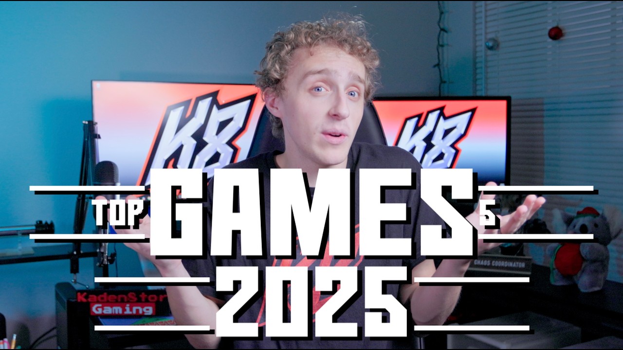 My TOP 5 Favorite Games in 2025 - YouTube