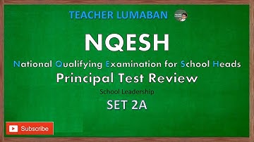 NQESH Exercises Set 2A | Teacher Lumaban